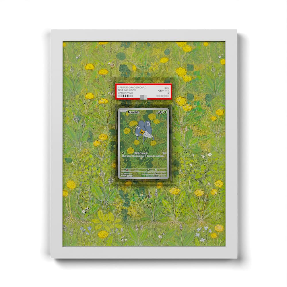 96 Nymble - Extended Artwork Framed Pokemon Card Display