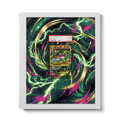 98/98 M Rayquaza EX - Extended Artwork Pokemon Card Frame