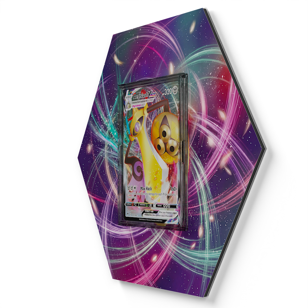127/185 Aegislash - Extended Artwork Pokemon Card Display