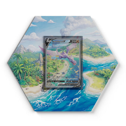 180/196 Aerodactyl V  - Extended Artwork Pokemon Card Display