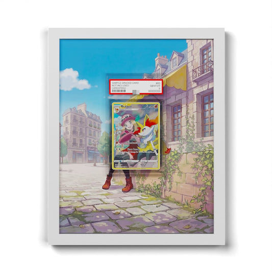 TG01/TG30 Braixen - Extended Artwork Framed Pokemon Card Display