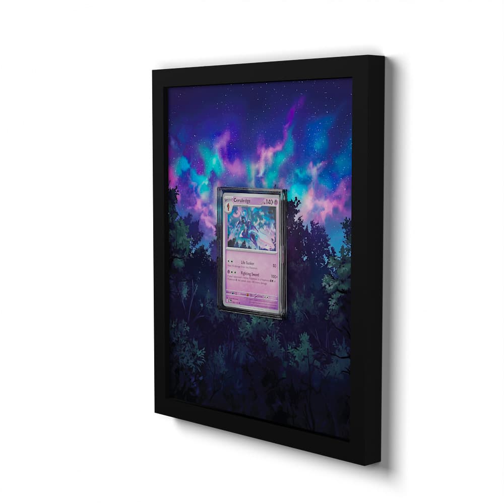 098 Ceruledge - Extended Artwork Framed Pokemon Card Display