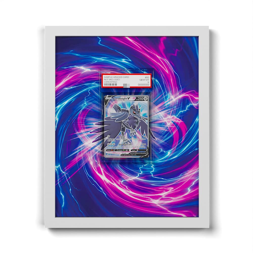 156/163 Corviknight V - Extended Artwork Framed Pokemon Card Display