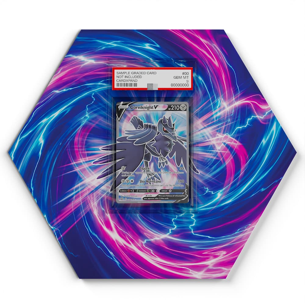 156/163 Corviknight V - Extended Artwork Pokemon Card Display