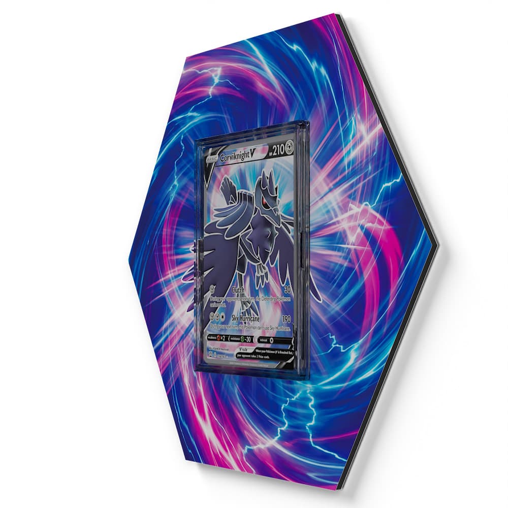156/163 Corviknight V - Extended Artwork Pokemon Card Display