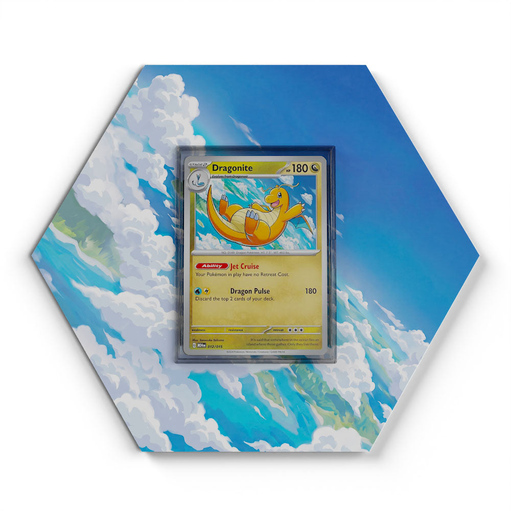 012/015 Dragonite - Extended Artwork Pokemon Card Display