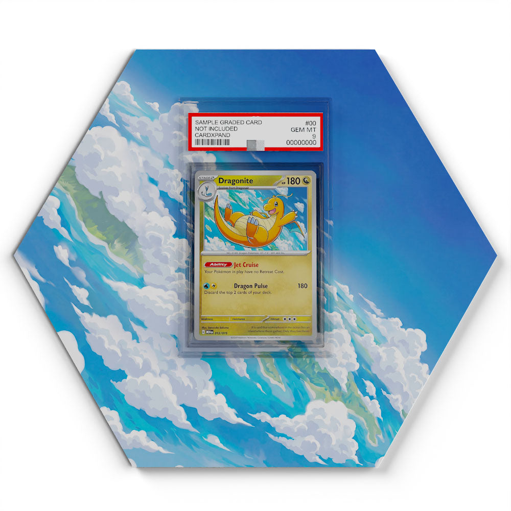 012/015 Dragonite - Extended Artwork Pokemon Card Display