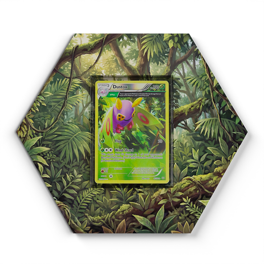 8/108 Dustox - Extended Artwork Pokemon Card Display
