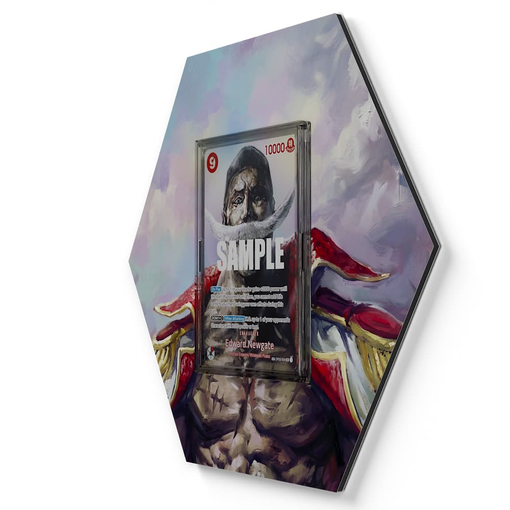 Edward Newgate (OP02-004) - Extended Artwork One Piece Card Display