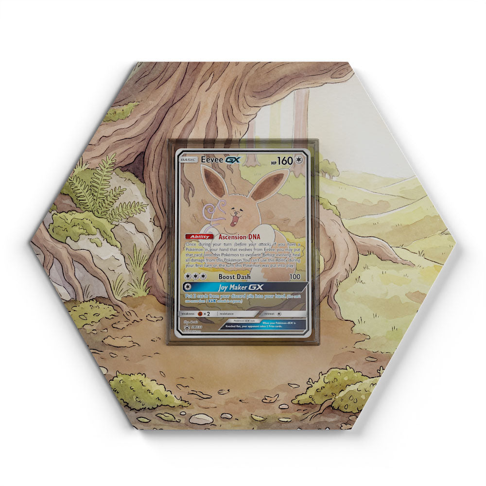 SM233 Eevee GX - Extended Artwork Pokemon Card Display