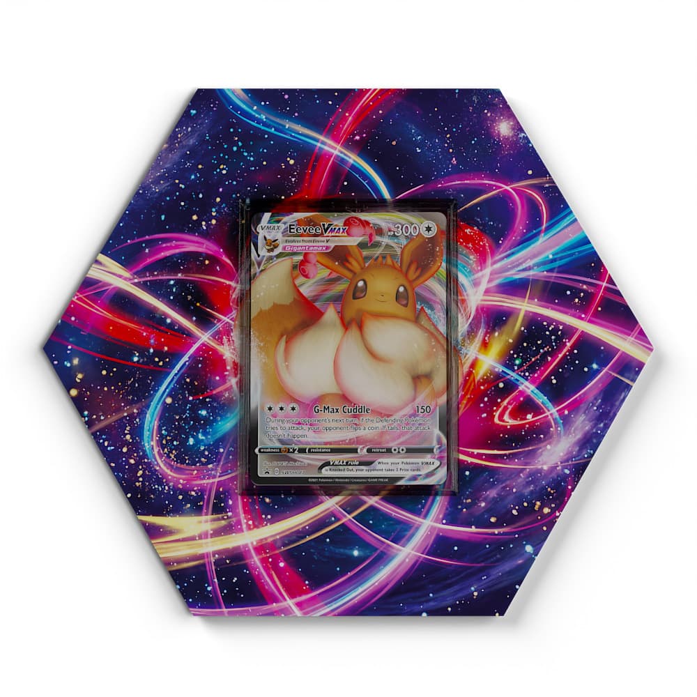 087 Eevee VMAX - Extended Artwork Pokemon Card Display