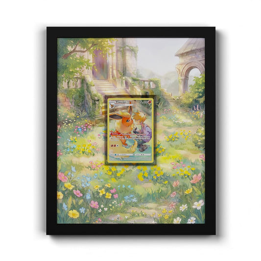 TG01/TG30 Flareon - Extended Artwork Framed Pokemon Card Display