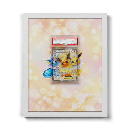 RC28 Flareon EX - Extended Artwork Framed Pokemon Card Display