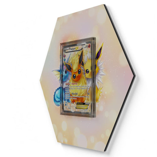 RC28 Flareon EX - Extended Artwork Pokemon Card Display