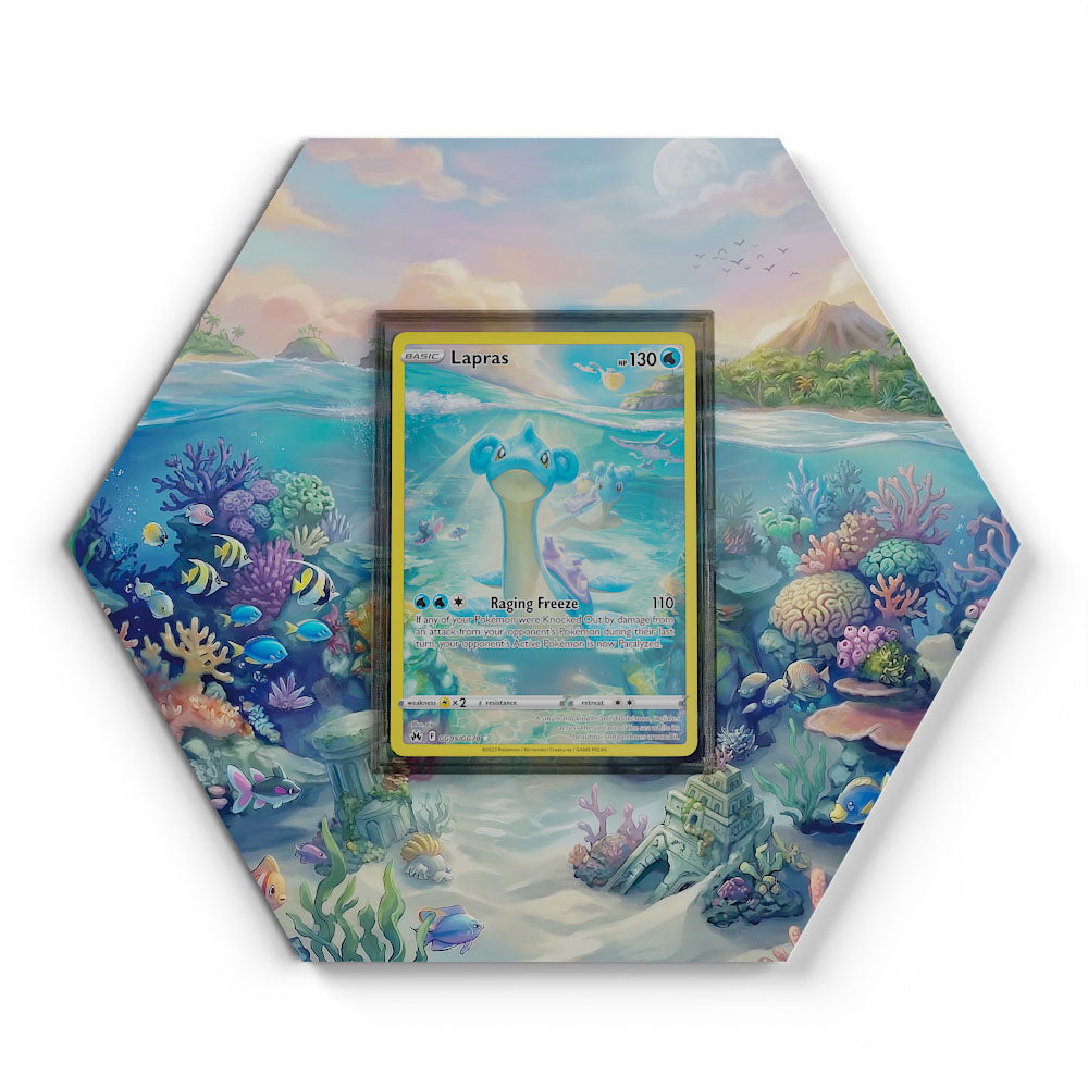 GG05/GG70 Lapras - Extended Artwork Pokemon Card Display