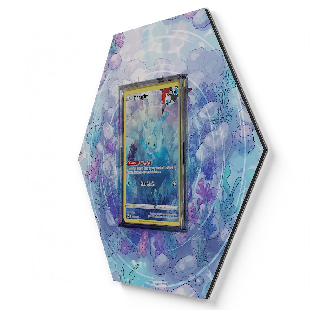 GG06/GG70 Manaphy - Extended Artwork Pokemon Card Display