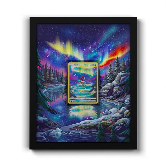 GG07 Keldeo - Extended Artwork Framed Pokemon Card Display