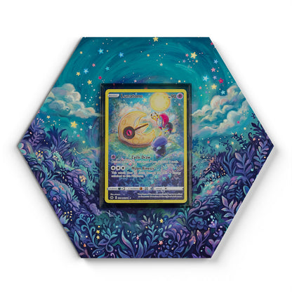 GG11/GG70 Lunatone - Extended Artwork Pokemon Card Display