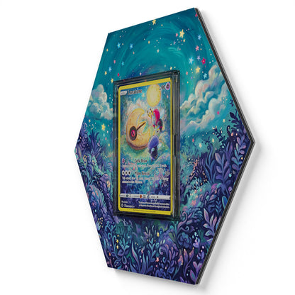 GG11/GG70 Lunatone - Extended Artwork Pokemon Card Display