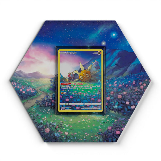 GG15/GG70 Solrock - Extended Artwork Pokemon Card Display