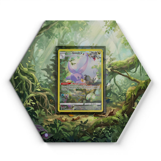 GG21/GG70 Hisuian Goodra - Extended Artwork Pokemon Card Display