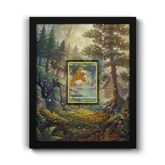 GG29 Bidoof - Extended Artwork Framed Pokemon Card Display