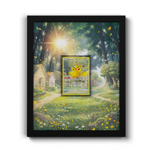 GG30 Pikachu - Extended Artwork Framed Pokemon Card Display