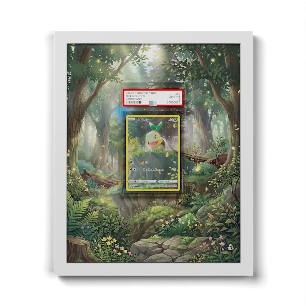 GG31 Turtwig - Extended Artwork Framed Pokemon Card Display