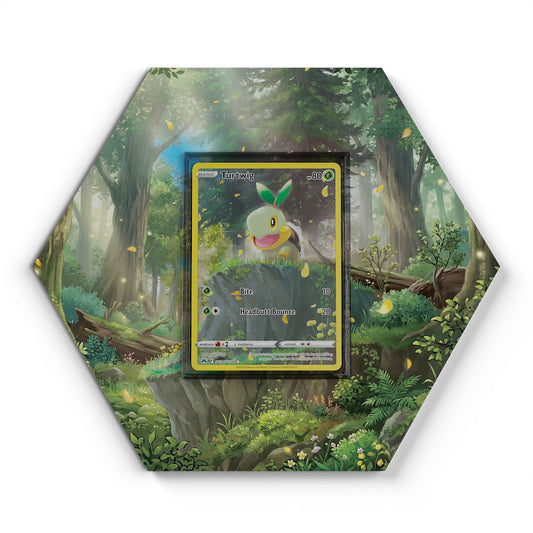 GG31/GG70 Turtwig - Extended Artwork Pokemon Card Display