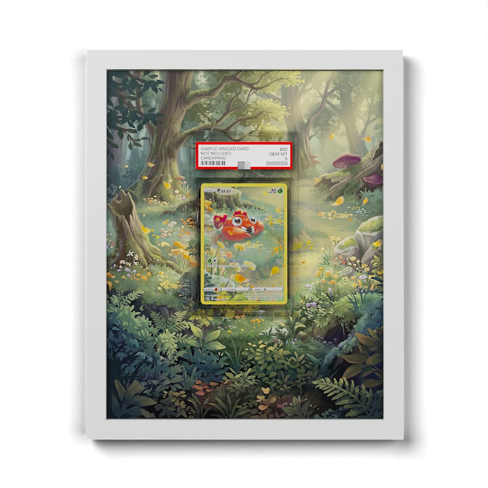 GG32 Paras - Extended Artwork Framed Pokemon Card Display