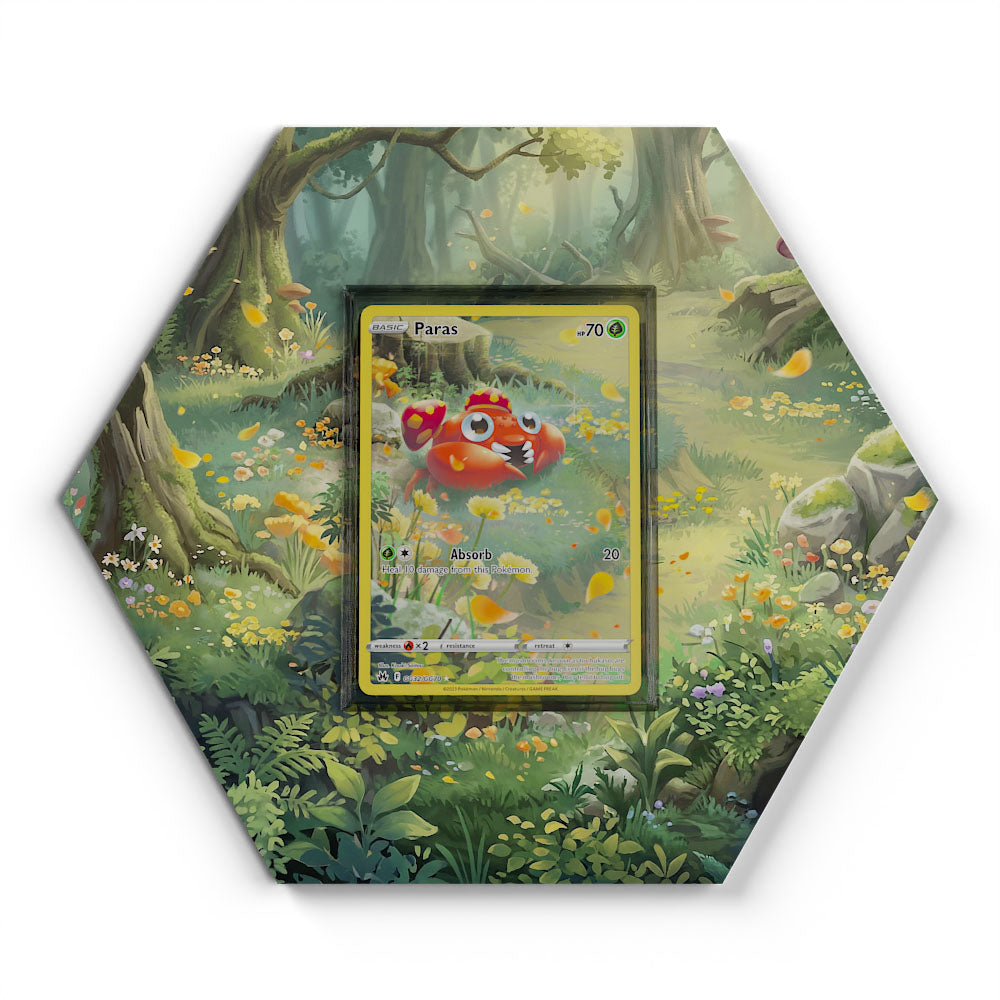 GG32/GG70 Paras - Extended Artwork Pokemon Card Display