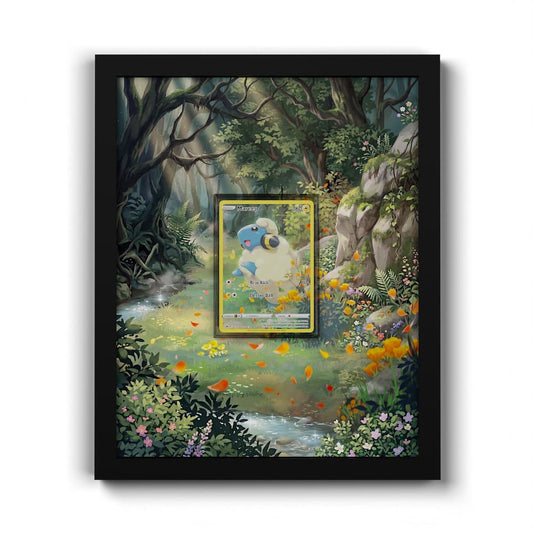 GG34 Mareep - Extended Artwork Framed Pokemon Card Display