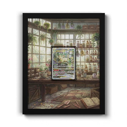 GG35 Leafeon VSTAR - Extended Artwork Framed Pokemon Card Display