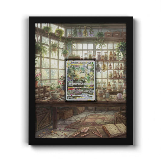 GG35 Leafeon VSTAR - Extended Artwork Framed Pokemon Card Display