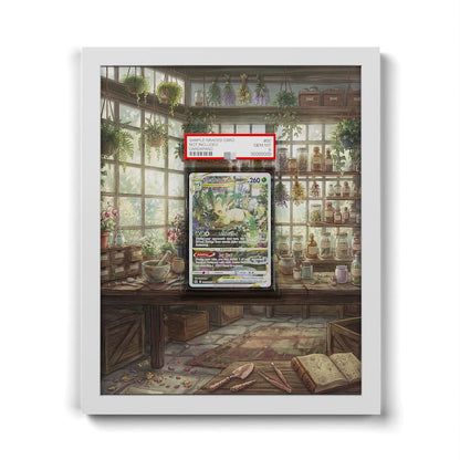 GG35 Leafeon VSTAR - Extended Artwork Framed Pokemon Card Display