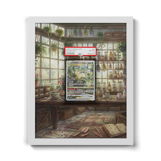 GG35 Leafeon VSTAR - Extended Artwork Framed Pokemon Card Display