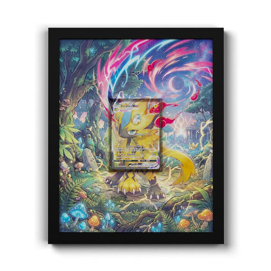 GG42 Zeraora VMAX - Extended Artwork Framed Pokemon Card Display