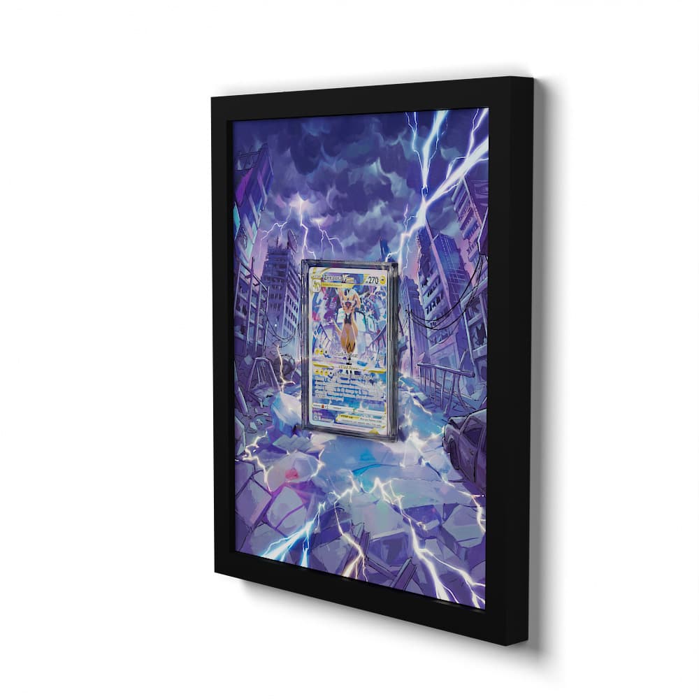 GG43 Zeraora VSTAR - Extended Artwork Framed Pokemon Card Display