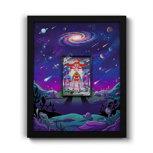 GG45 Deoxys VMAX - Extended Artwork Framed Pokemon Card Display