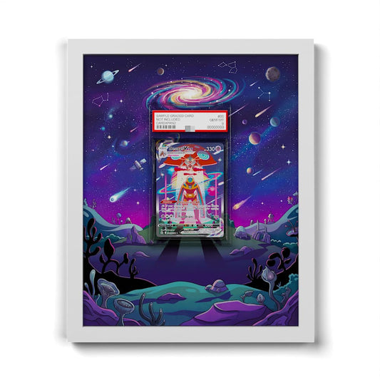 GG45 Deoxys VMAX - Extended Artwork Framed Pokemon Card Display