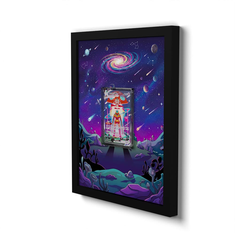 GG45 Deoxys VMAX - Extended Artwork Framed Pokemon Card Display