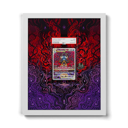 GG52 Hisuian Samurott VSTAR - Extended Artwork Framed Pokemon Card Display
