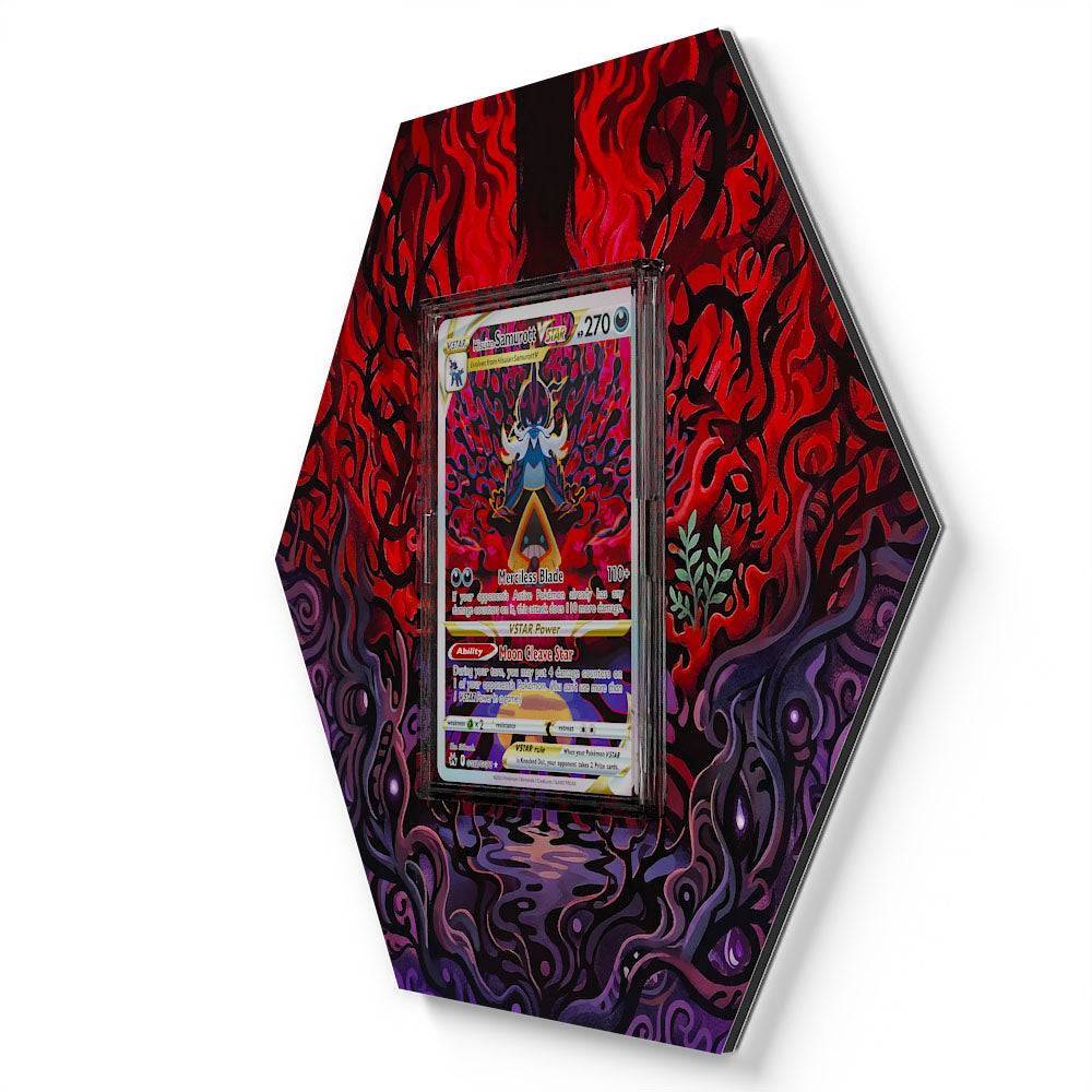 GG52/GG70 Hisuian Samurott VSTAR - Extended Artwork Pokemon Card Display