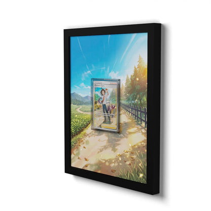 GG58 Cheren's Care - Extended Artwork Framed Pokemon Card Display