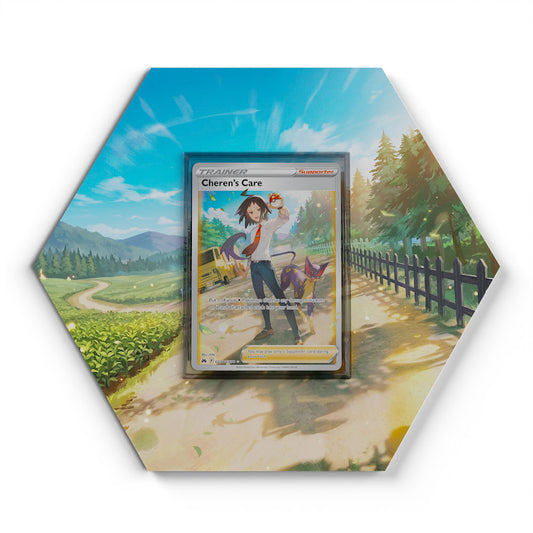 GG58/GG70 Cheren's Care - Extended Artwork Pokemon Card Display