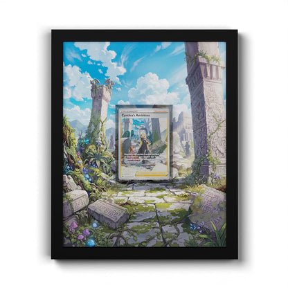 GG60 Cynthia's Ambition - Extended Artwork Framed Pokemon Card Display