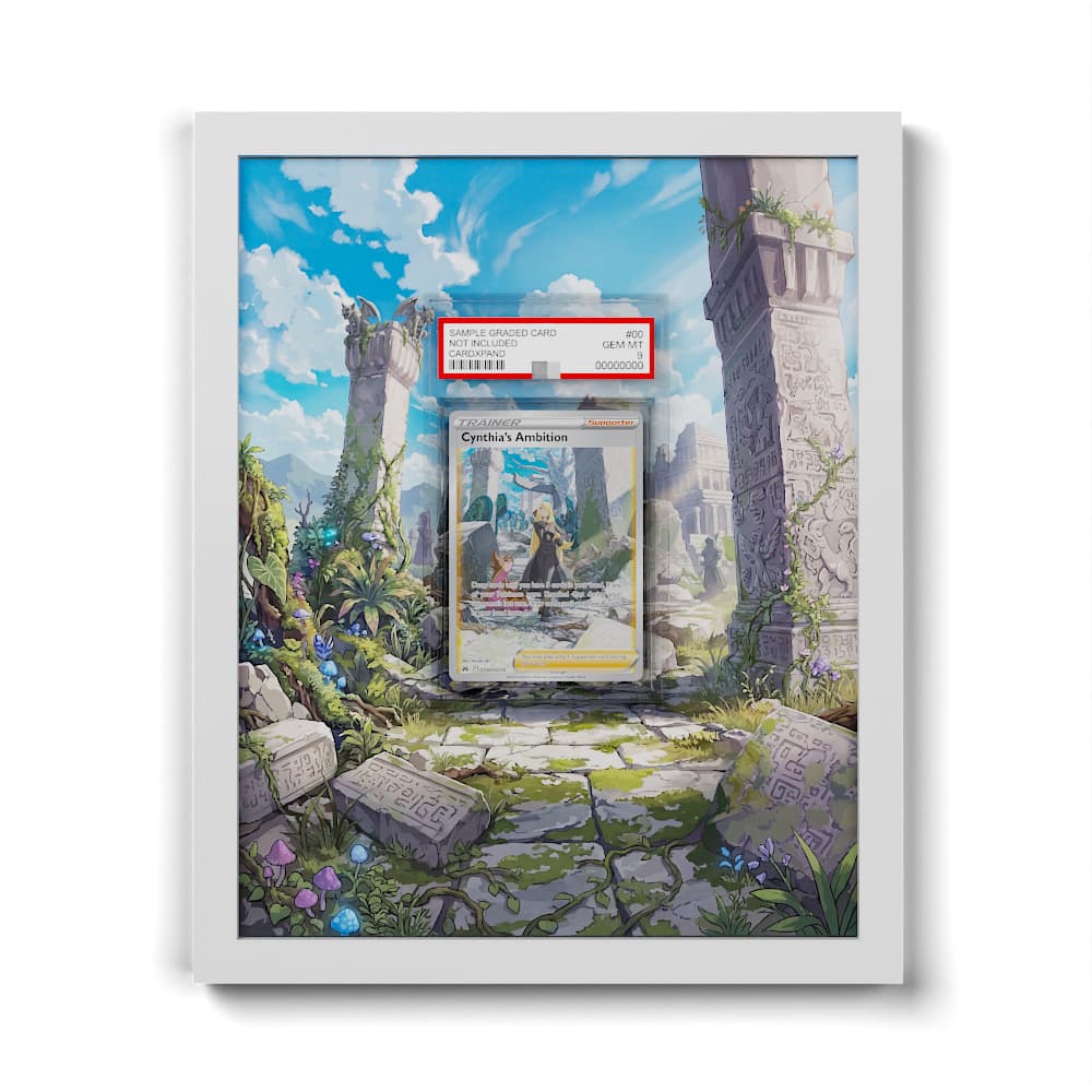 GG60 Cynthia's Ambition - Extended Artwork Framed Pokemon Card Display