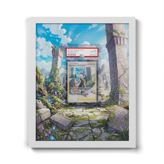 GG60 Cynthia's Ambition - Extended Artwork Framed Pokemon Card Display