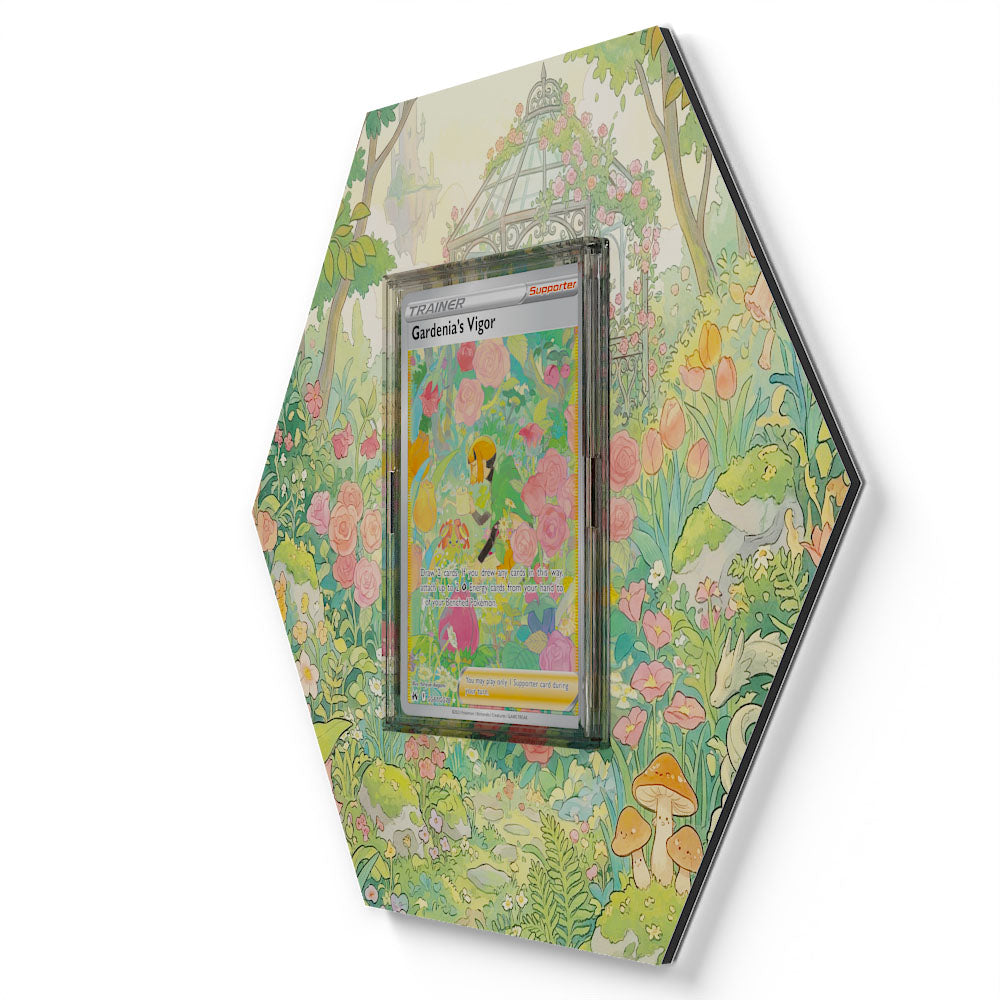 GG61/GG70 Gardenia's Vigor - Extended Artwork Pokemon Card Display