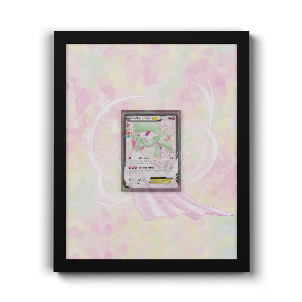 RC30/32 Gardevoir EX - Extended Artwork Framed Pokemon Card Display